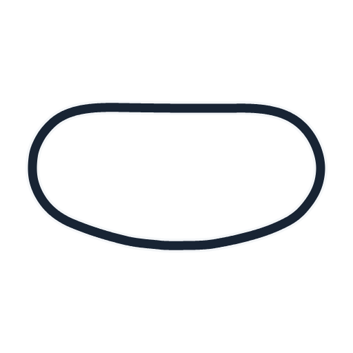Auto Club Speedway overhead outline